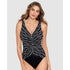 Linked In Charmer V Neck Tummy Control Swimsuit